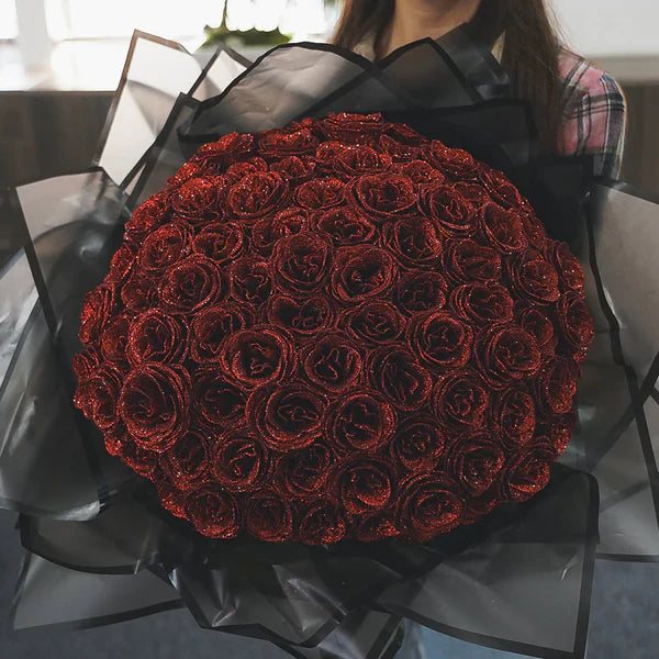 Limited Time Christmas In July Discount: Luxury No-Fade Rose Bouquet