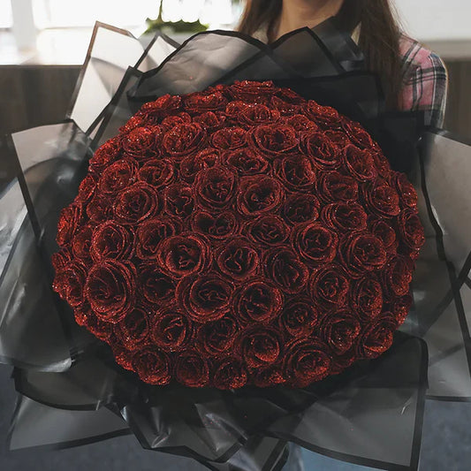 Limited Time Christmas In July Discount: Luxury No-Fade Rose Bouquet