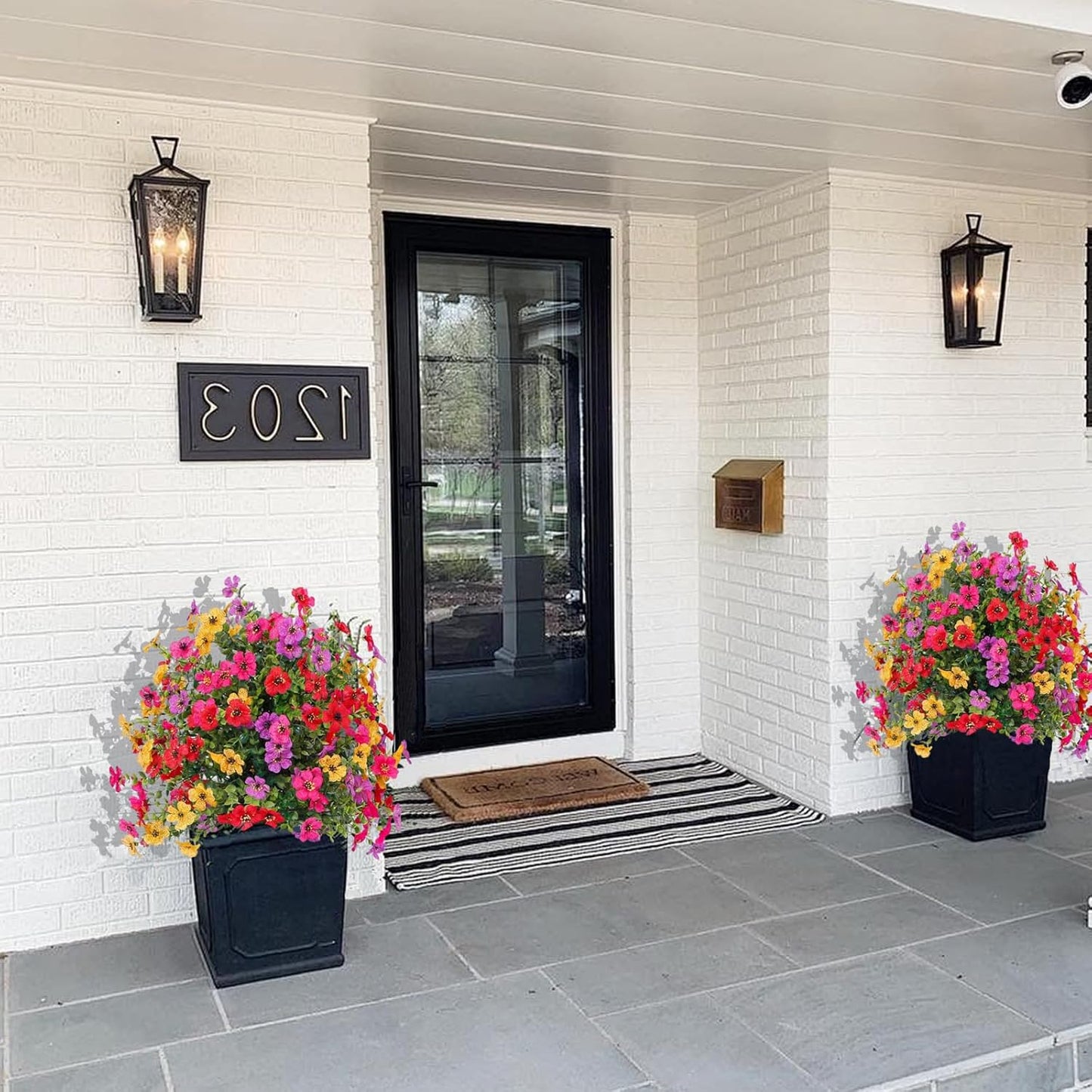 All Season Artificial Flower Stakes Indoor & Outdoor.