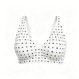 White Polka Dot