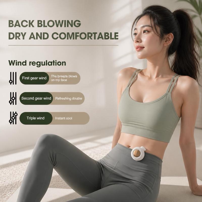🌟 Portable Silent Mini Bladeless Electric Fan 🌟